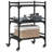 vidaXL Kitchen Trolley 19.7"x13.8"x29.7" Engineered Wood-97884523