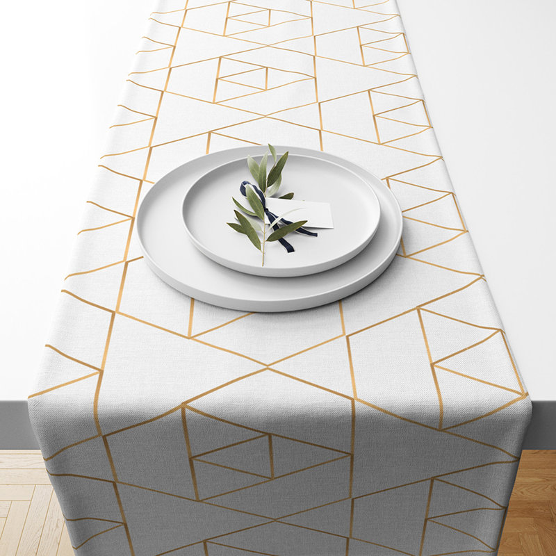 Larock Geometric Table Runner
