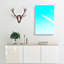 Plane Trails In The Sky In Abstract - Wrapped Canvas-55342182