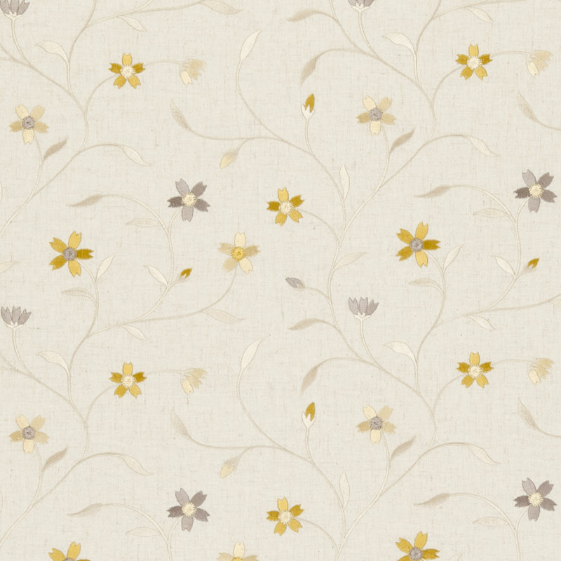 Ribble Valley Mellor Fabric, Citrus
