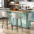 Birbal Solid Wood Top Kitchen Cart