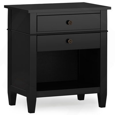 Carlton - Table de chevet - Noir