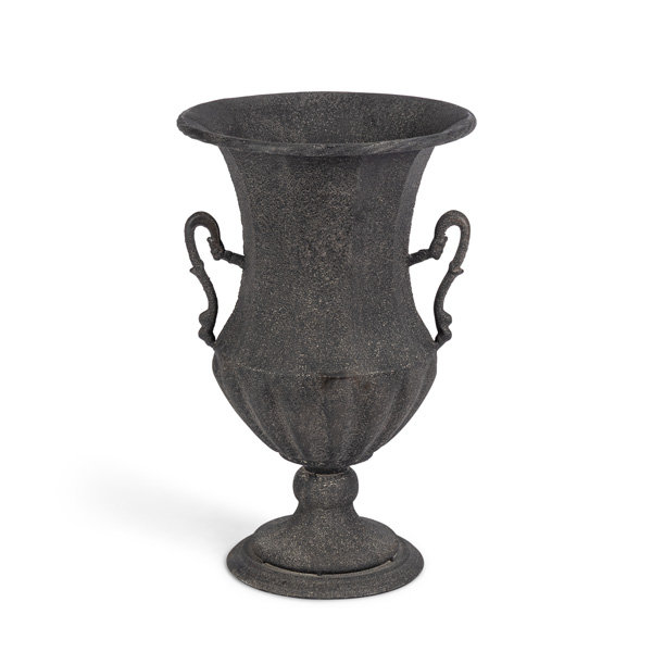 Amphora Urn, Noir, 20.9"H, Noir