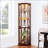 Lighted Corner Curio Cabinet