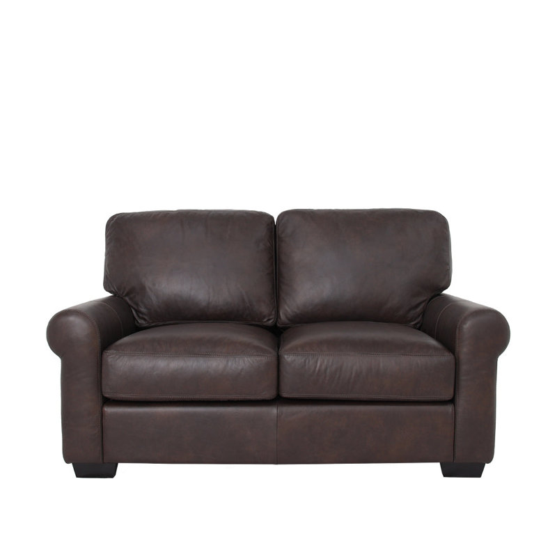 Causeuse Florentine, Marron foncé