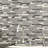 Antique Sable Interlocking 12 in. x 14 in. Stone Glass Blend Mosaic Wall Tile