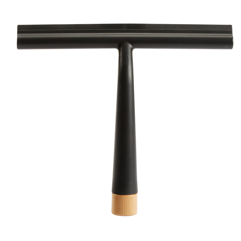  Shower Squeegee With Hook In Black