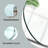 Tempered Glass Table Top Round Transparent Table Surface Round Glass Table Top Round Glass Sheet.