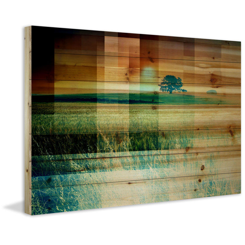 « pusledge » par parvez taj,-photographie sur bois, H 8 po x l 12 po