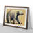 Walnut Framed