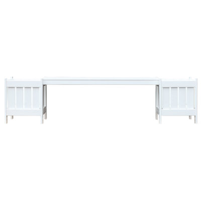 Swarthofthi Wooden Planter Bench