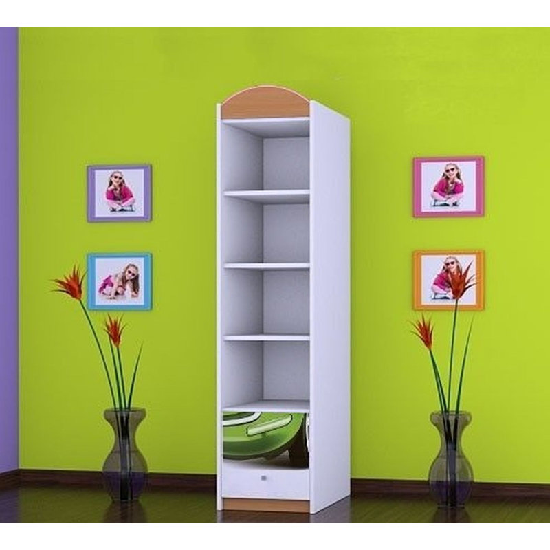 Kangley 1 Door Wardrobe, Brown