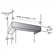 Profil de moulure couronnée ventilée Zline 6 pour hottes murales blanc brillant (cm6v-kbww)