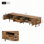 Meuble télé 78 po pour téléviseur 85 75 65 po, consoles télé pour salon, centre de divertissement avec meuble télé en bois et rangement