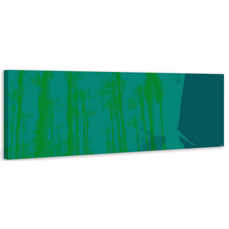 1 Piece Wrapped Canvas Wall Art, 25cm H x 76cm W