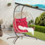 Hammock Egg Chairs with Stand Hanging and UV Resistant Cushions-933055086
