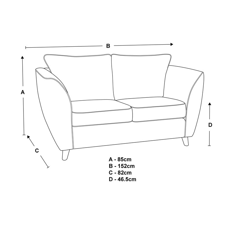 Urbana 2 Piece Sofa Set, Beige