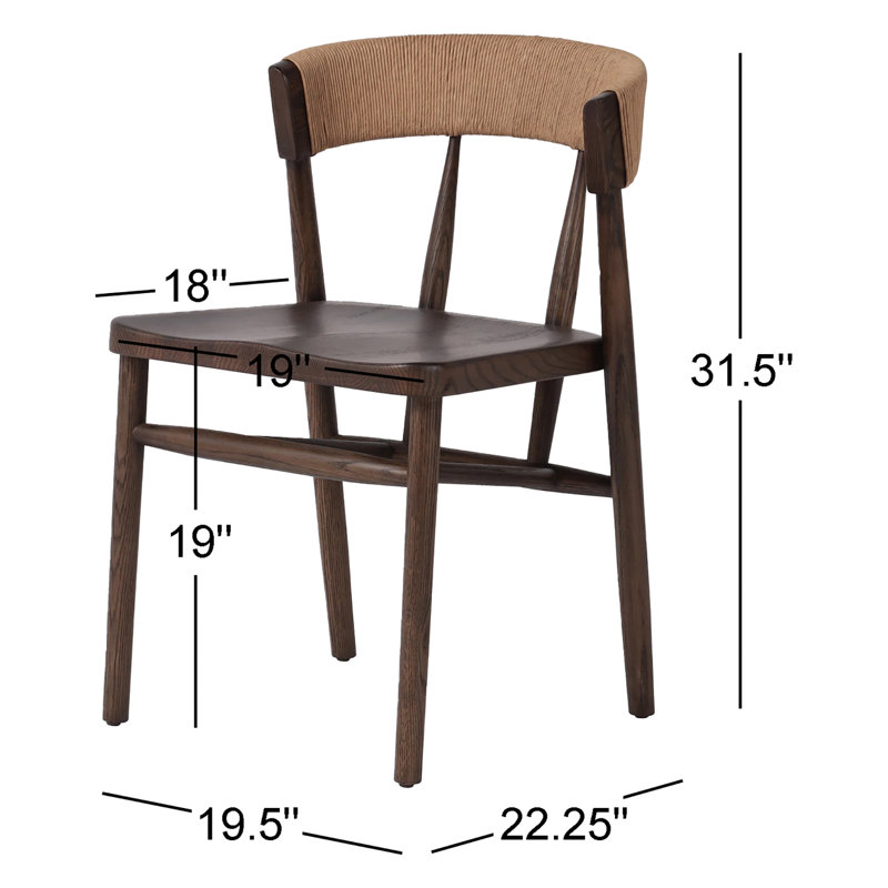 Buxton Dining Chair, Brown