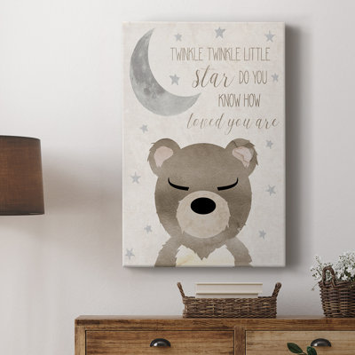 Goodnight Bear - Cavas enveloppés de galerie