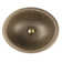 Nantucket Sinks Regatta 16'' Brown Fireclay Oval Bathroom Sink with Overflow