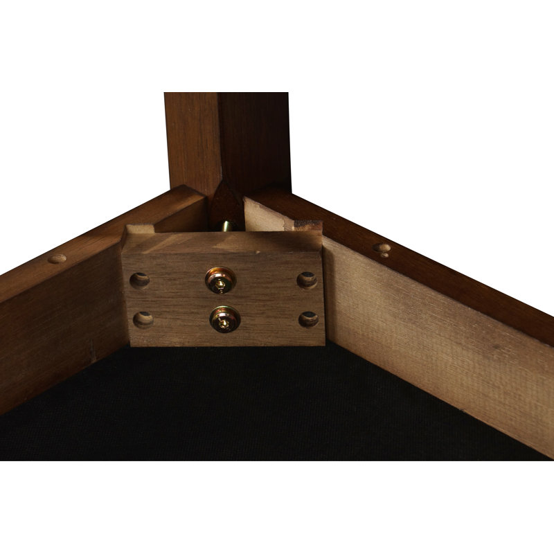 Chaise d'appoint rembourrée Bollitree, Chocolat