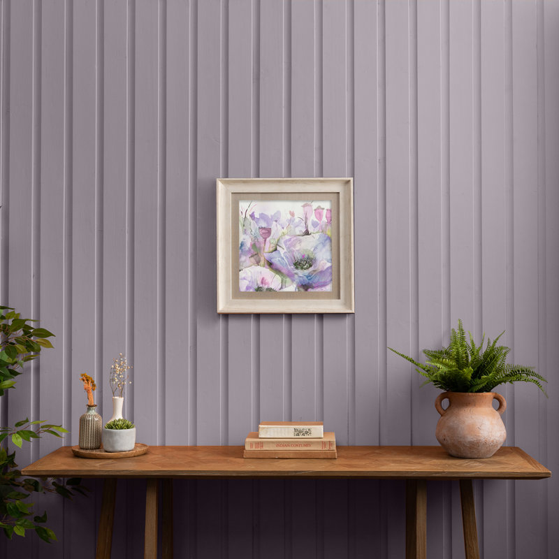 Papavera Papavera Violet - Single Picture Frame Print