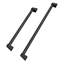 ZLINE 30 in. Built-In Refrigerator Helix Handles (Set of 2) in Stainless Steel-2139188827