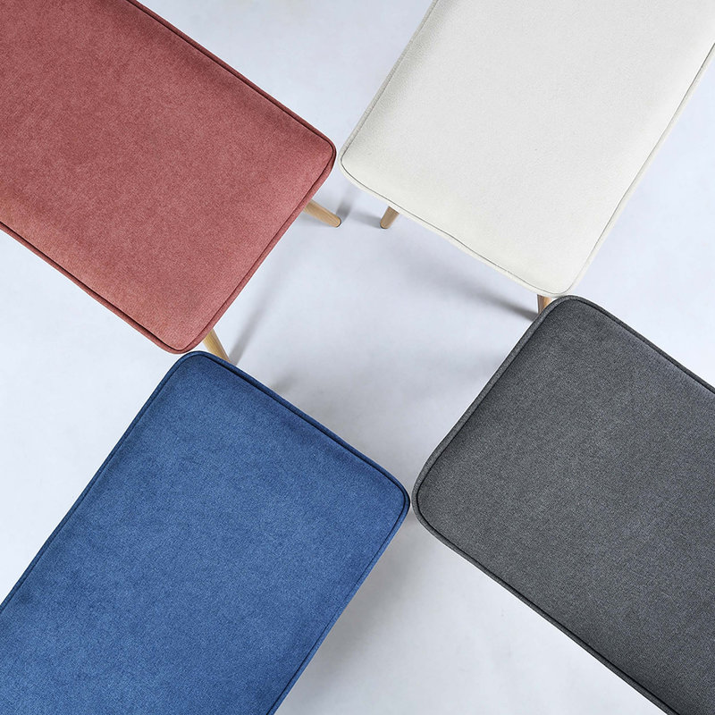 Banc rembourré Adulfo, Beige