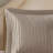 7 Piece Polyester Charmeuse Comforter Set Taupe