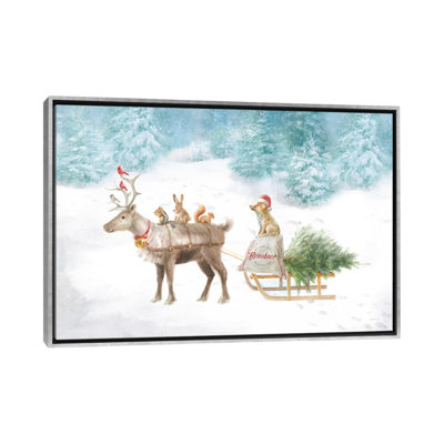 «Woodland Celebration I» par Danhui Nai - reproduction d'art