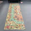 Tapis vert traditionnel en laine 35,4 x 100,8 pouces