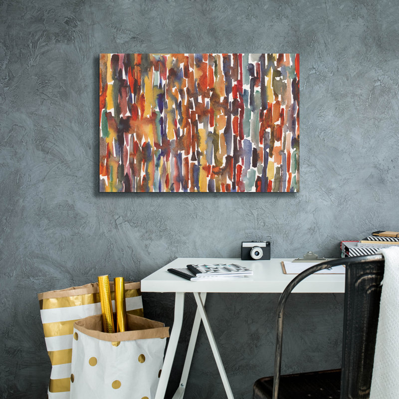 «Strata 2» par Cheryl Warrick, art mural, H 18 po x l 26 po