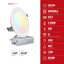 Luminaire encastré DEL 6 po 5CCT, coupe-feu 2 heures, avec boîte de jonction, homologué UL263 IC, ETL ES T24, à intensité variable et ultra-mince.-136147793