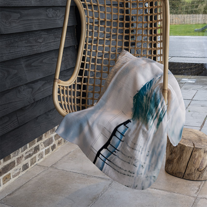 Domas Plain Weave / Muslin Throw Blanket