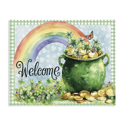 «Welcome Rainbow Pot», par Nicole DeCamp