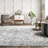 Honiton Abstract Blue Area Rug-1864005945