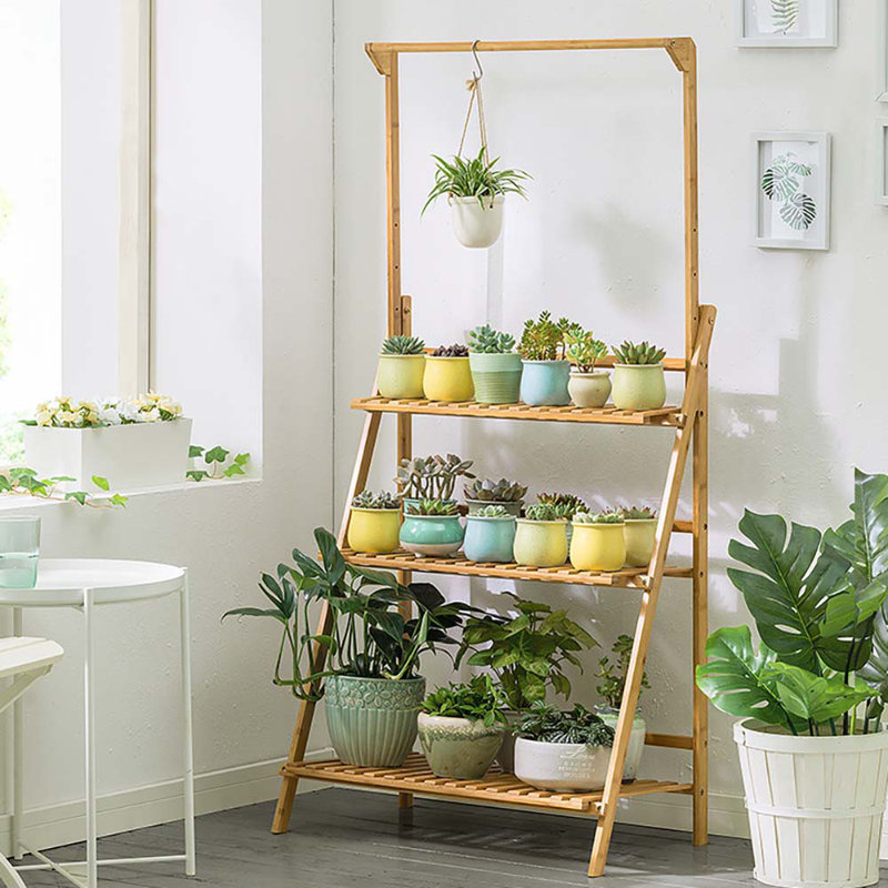 Hunley Plant Stand, Natural, H144 x L50 x D70cm