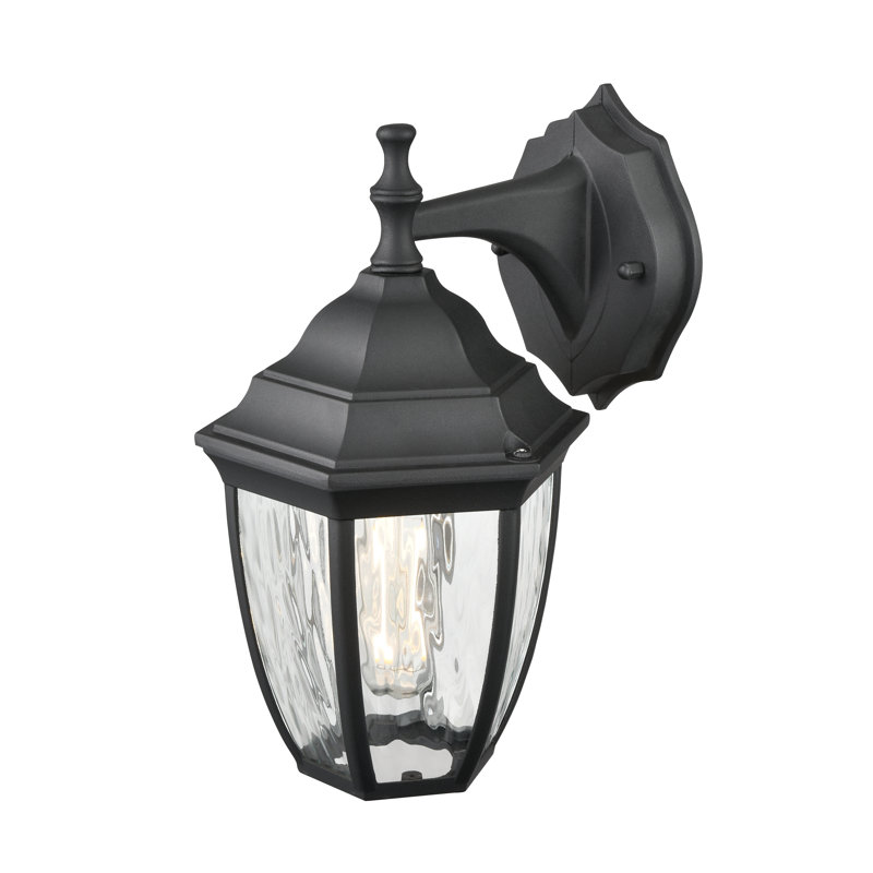 Grande applique murale en acier avec verre d'eau 10,76 po Coady