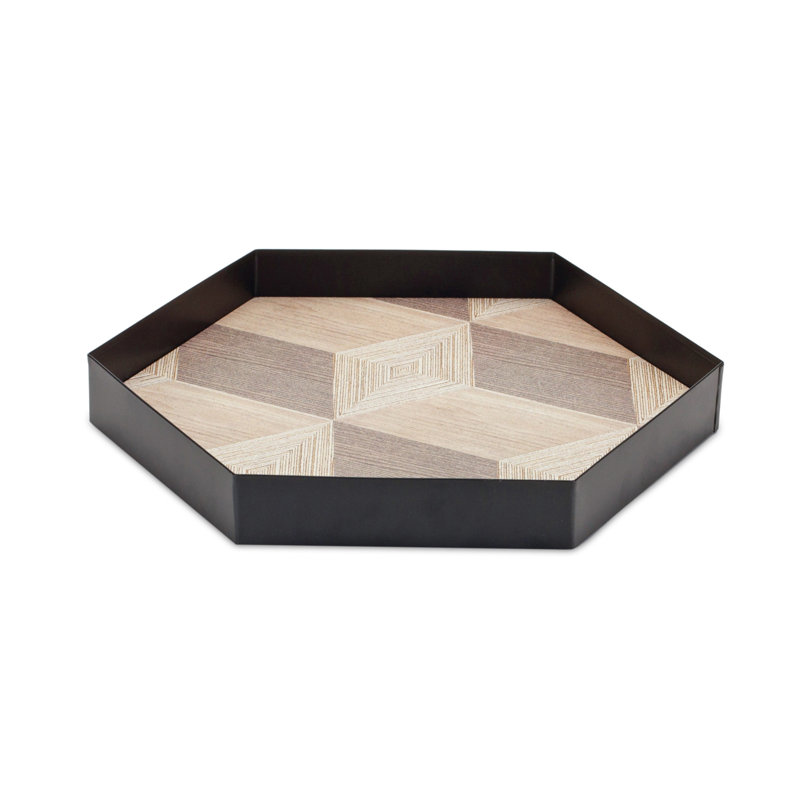 Jathen 3 Piece Ottoman/Coffee Table Tray Set