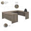 Ensemble de bureau 4 pièces avec rehausse Studio C-329223970