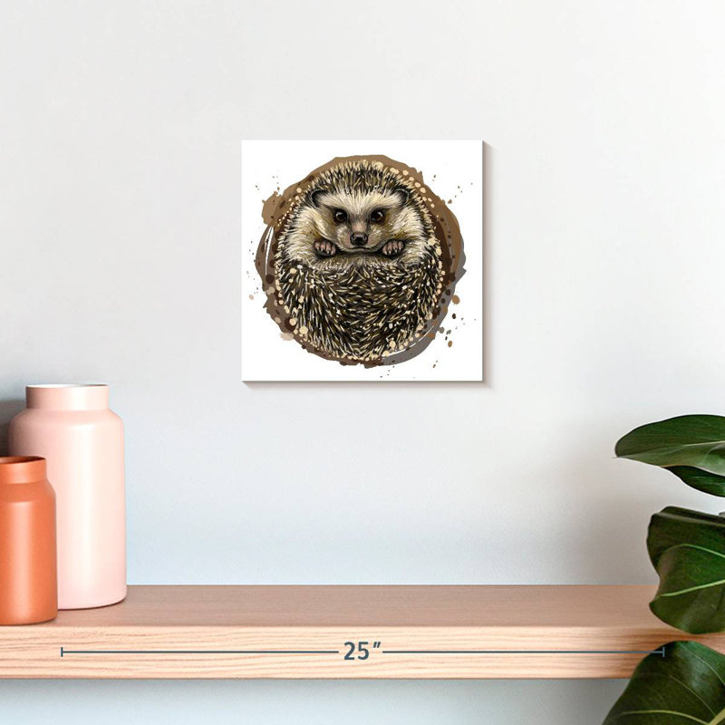 Crowle Joyful Hedgehog, H 10 po x l 10 po