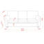 Canapé confortable au design polyvalent pour tout espace de vie