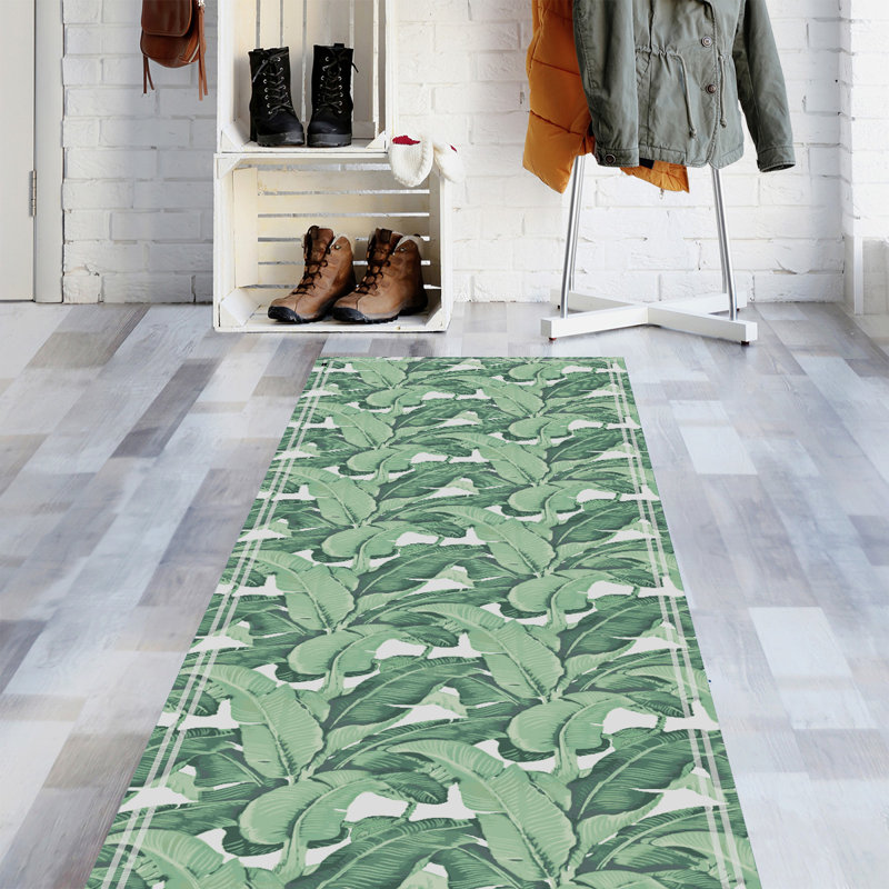 Petrarch Non-Slip Floral Indoor Doormat, Runner 65 x 266cm