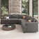 Anureet L shaped Modular Sectional Couch Corner Sectional Sofa