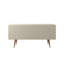 Buffet 3 tiroirs contemporain blanc cassé et crème érable Utopia-22678336