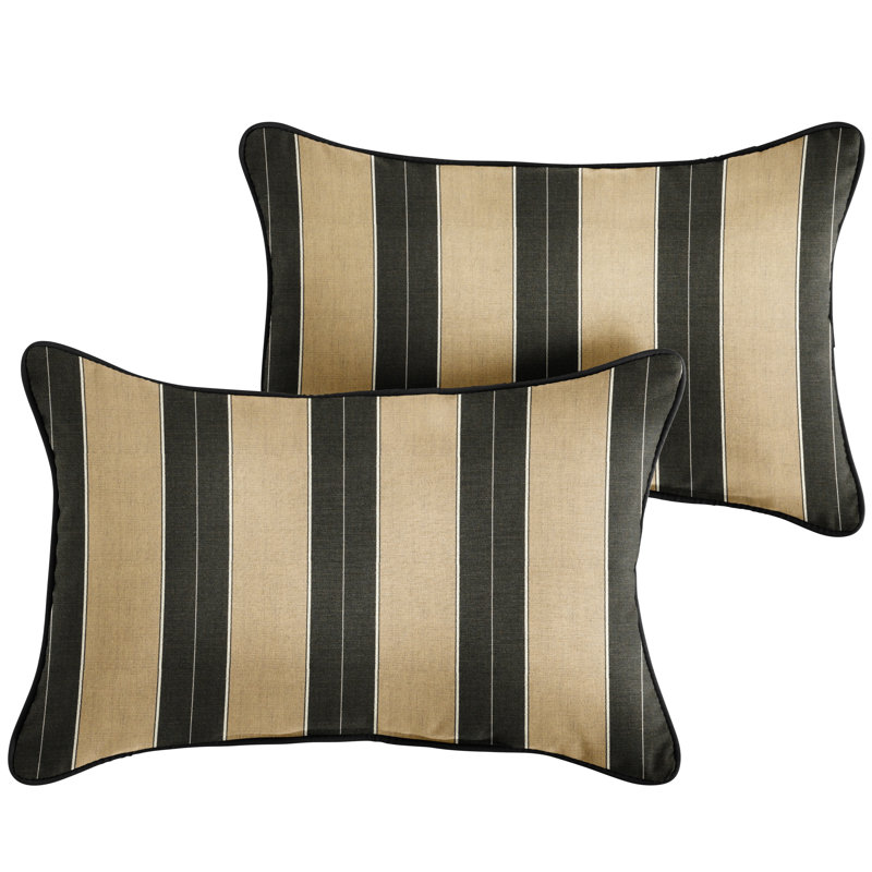  Housse et insert de coussin d'extérieur pour l'extérieur, 14 po x 24 po