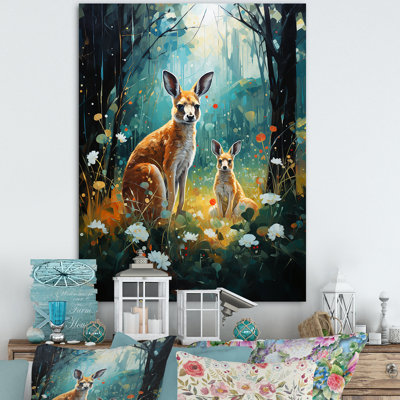 " Cute Kangaroo Flower Oasis II "
