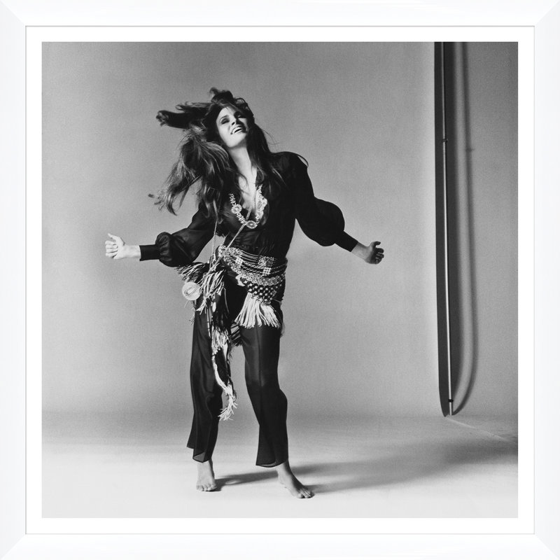 Vogue Magazine, "Raquel Welch Dancing," Bert Stern, March 1, 1969 Print by Bert Stern, 43.5" H x 43.5" W