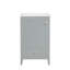 Meuble-lavabo moderne 20 po avec lavabo en céramique et portes à fermeture douce Jettyn-123817763-123817766