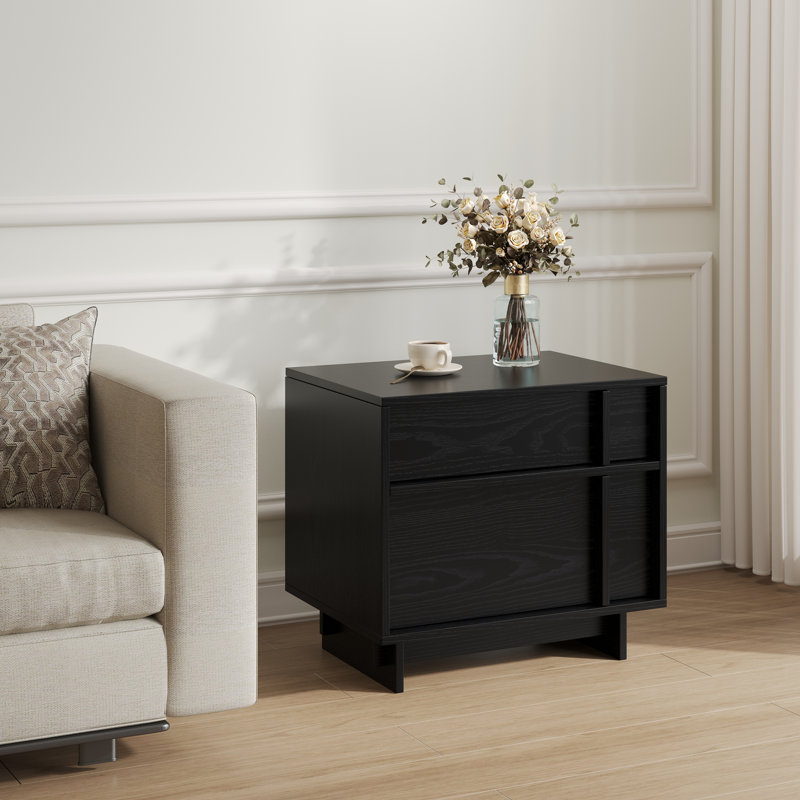 Table de chevet Modern, Black
